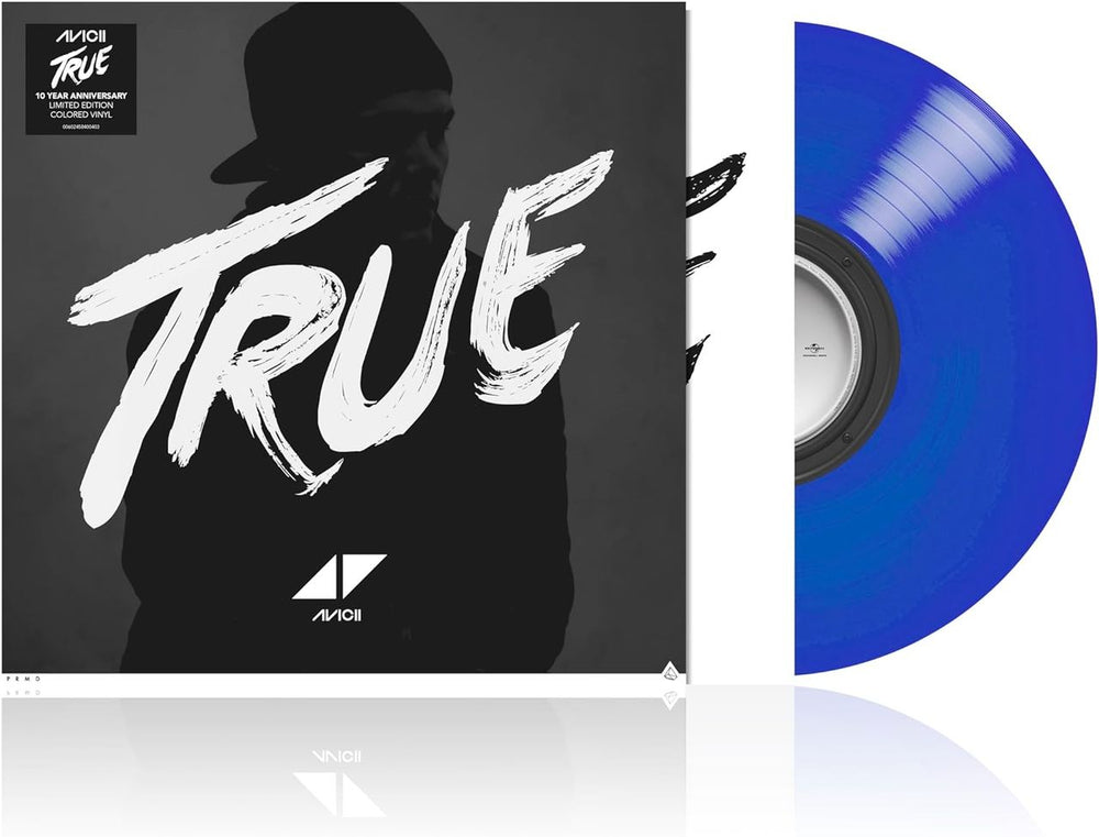 Avicii True - Blue Vinyl 10th Anniversary Edition - Sealed UK vinyl LP album (LP record) 00602458400403