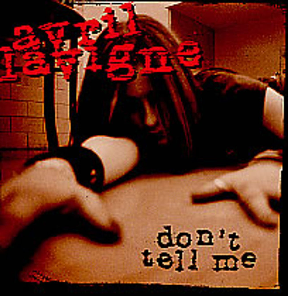 Avril Lavigne Don't Tell Me US Promo CD single (CD5 / 5") 60412-2