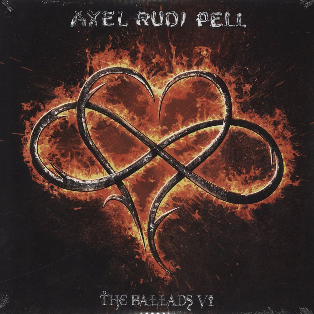 Axel Rudi Pell The Ballads VI - Orange & Black Marbled Vinyl - Sealed German 2-LP vinyl record set (Double LP Album) SPV2477712LP