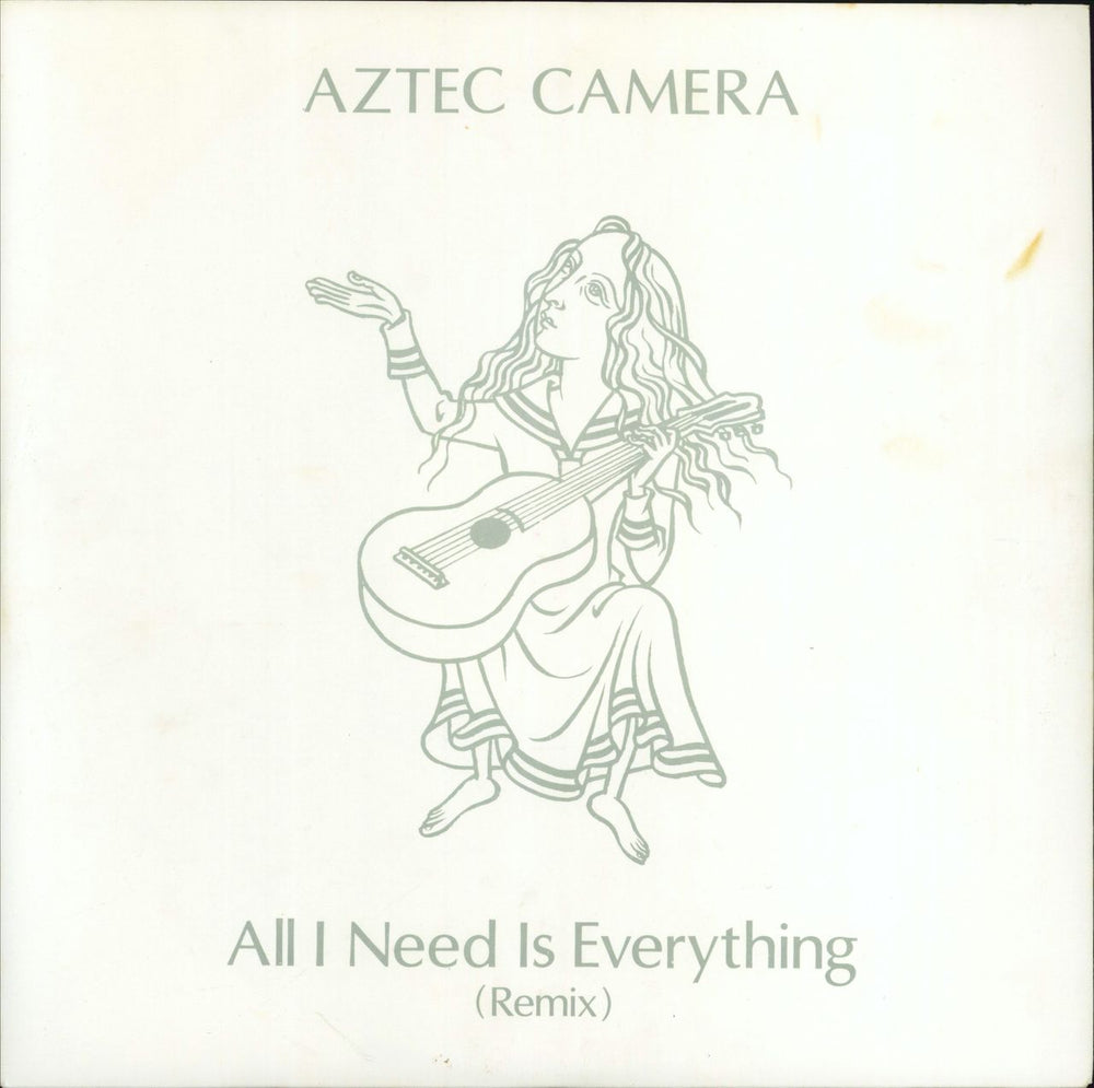 Aztec Camera All I Need Is Everything UK 12" vinyl single (12 inch record / Maxi-single) AC1T