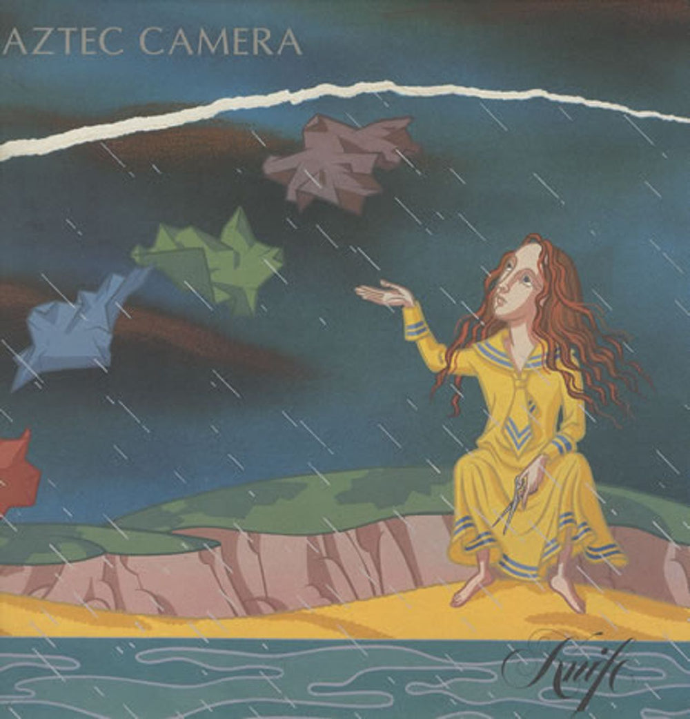 Aztec Camera Knife - EX UK vinyl LP album (LP record) WX8