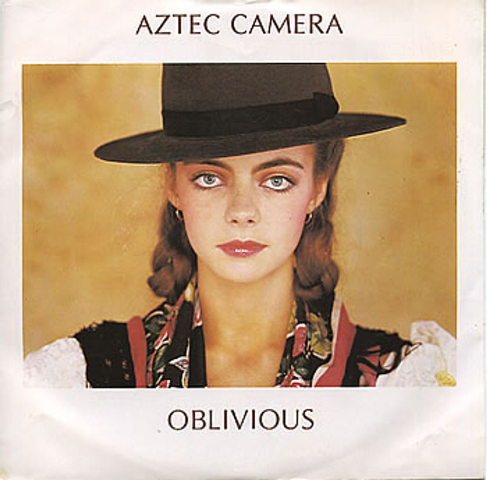 Aztec Camera Oblivious Portugese 7" vinyl single (7 inch record / 45) MV-09.1.013