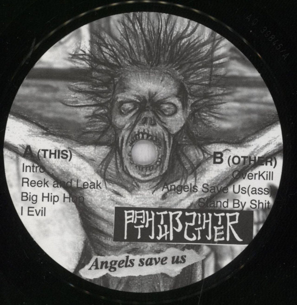 B.S. Angels Save Us Cypriot 7" vinyl single (7 inch record / 45) 7BZ07AN835394