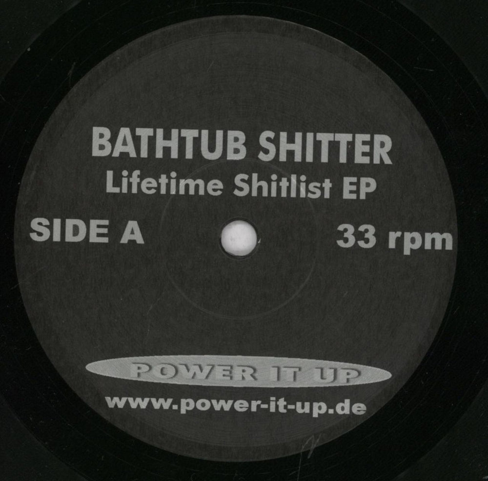 B.S. Lifetime Shitlist Ep German 7" vinyl single (7 inch record / 45) 7BZ07LI835403