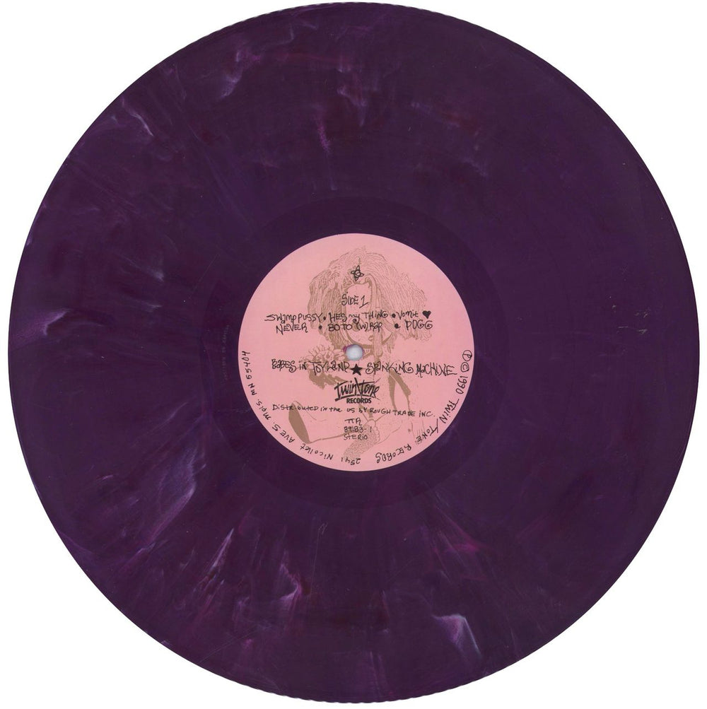 Babes In Toyland Spanking Machine - Purple Vinyl US vinyl LP album (LP record) BITLPSP222869