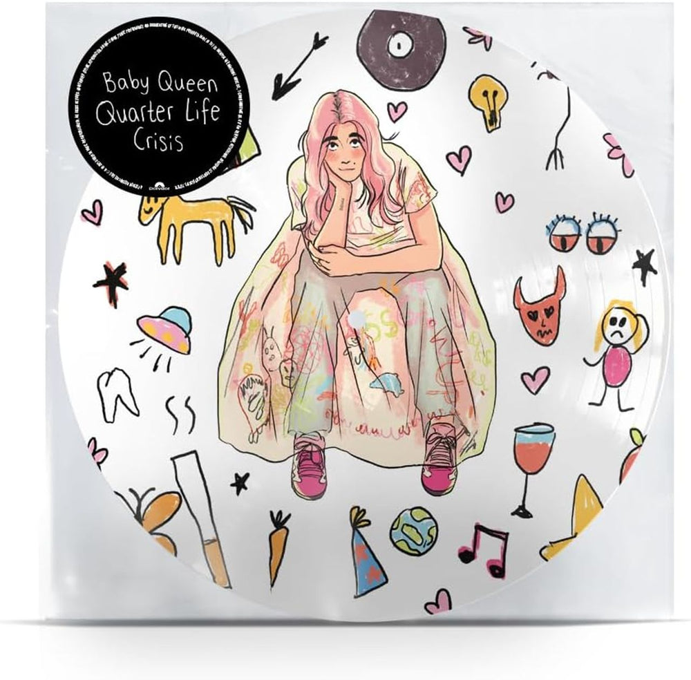 Baby Queen Quarter Life Crisis - Alice Oseman Picture Disc UK picture disc LP (vinyl picture disc album) 5524648