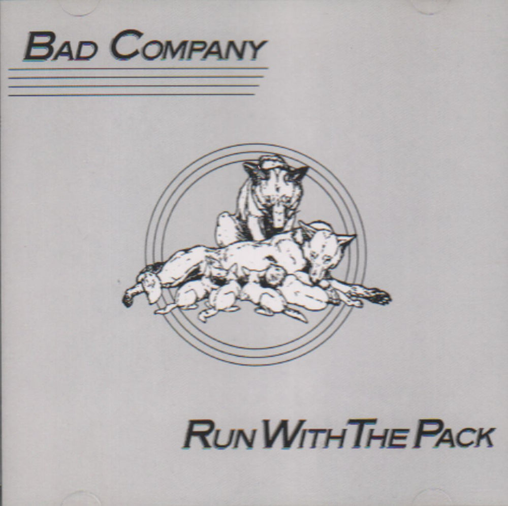 Bad Company Run With The Pack US CD album (CDLP) 92435-2