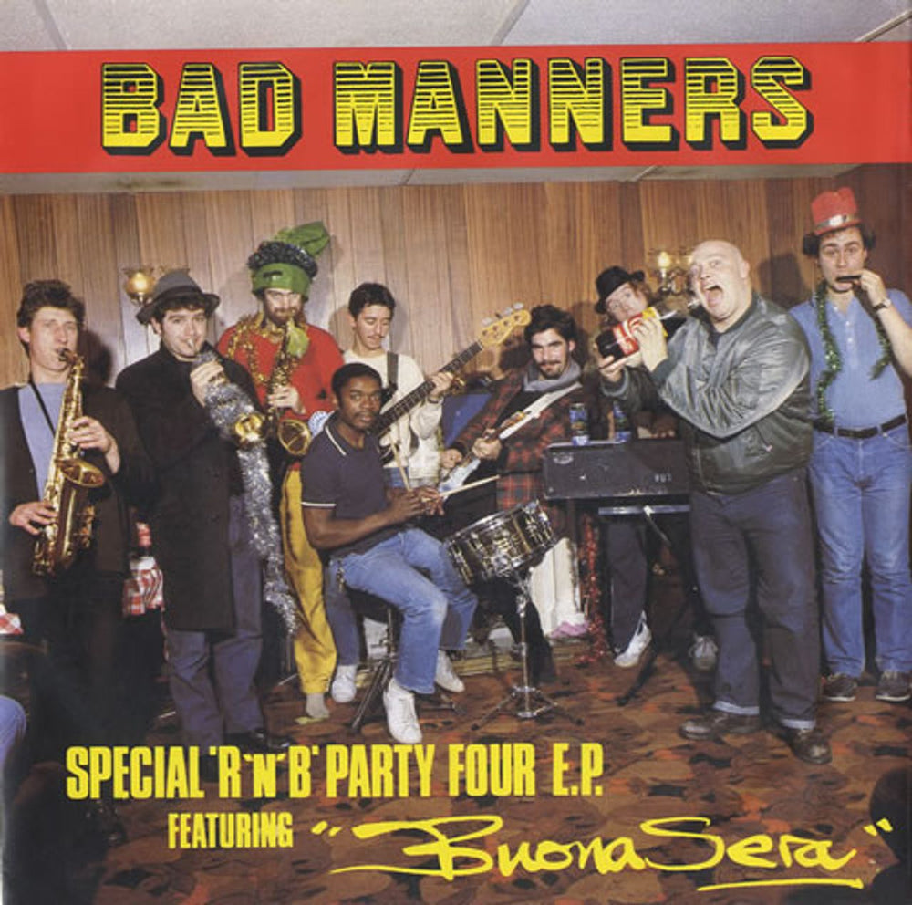 Bad Manners Special R'n'B Party Four EP UK 7" vinyl single (7 inch record / 45) MAG211