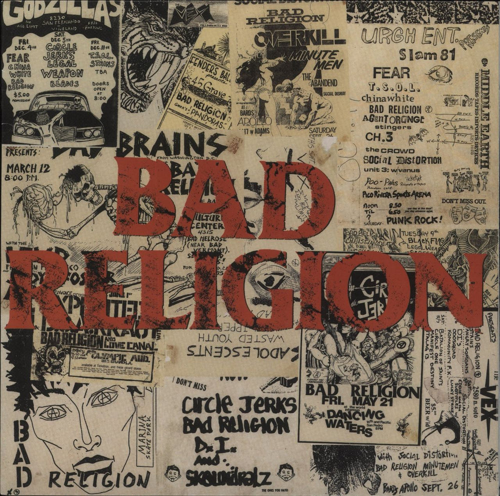 Bad Religion All Ages - 180 Gram Vinyl US vinyl LP album (LP record) 86443-1