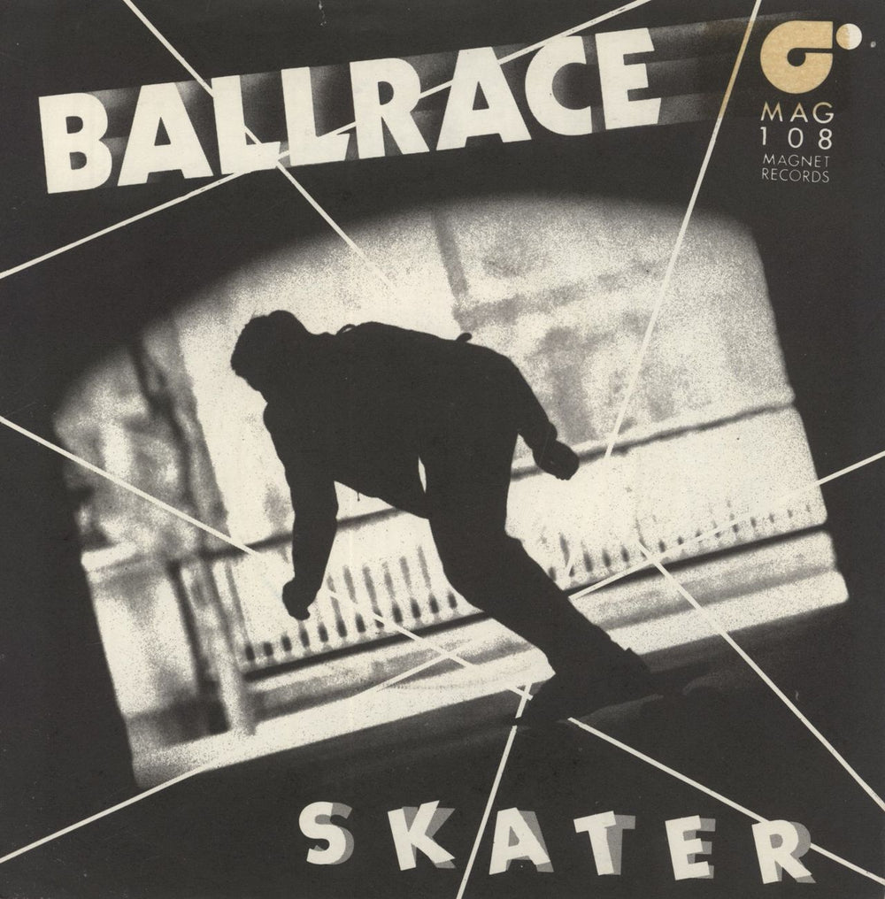 Ballrace Skater - A Label + Picture Sleeve UK 7" vinyl single (7 inch record / 45) MAG108