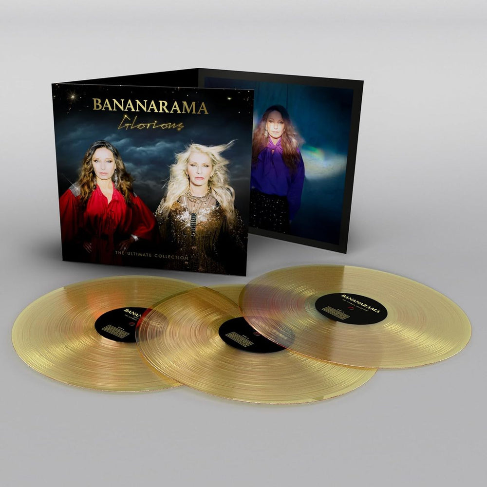 Bananarama Glorious [The Ultimate Collection] - Gold Vinyl - Sealed UK 3-LP vinyl record set (Triple LP Album) LMS1725065