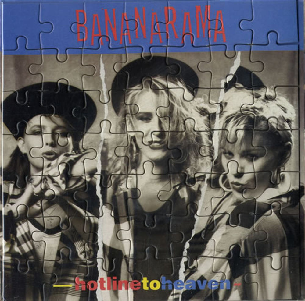 Bananarama Hotline To Heaven - Jigsaw Pack UK 7" vinyl single (7 inch record / 45) NANAJ8