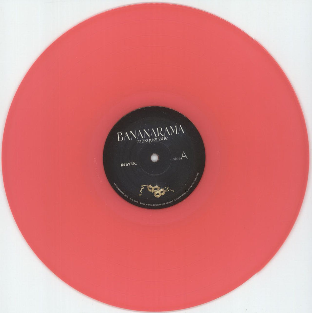 Bananarama Masquerade: Unmasked Edition - Pink Vinyl UK 2-LP vinyl record set (Double LP Album) BAN2LMA871326