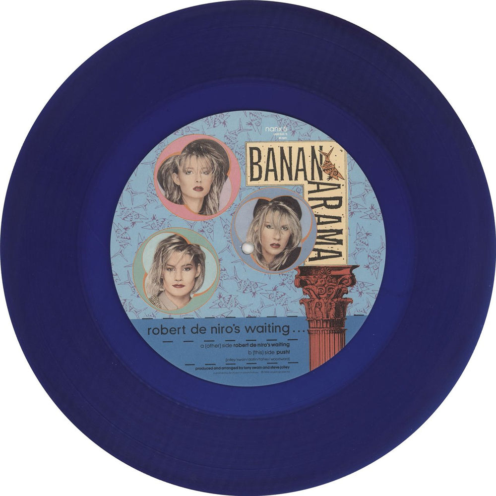 Bananarama Robert De Niro's Waiting - Blue - Sarah UK 12" vinyl single (12 inch record / Maxi-single) BAN12RO42699