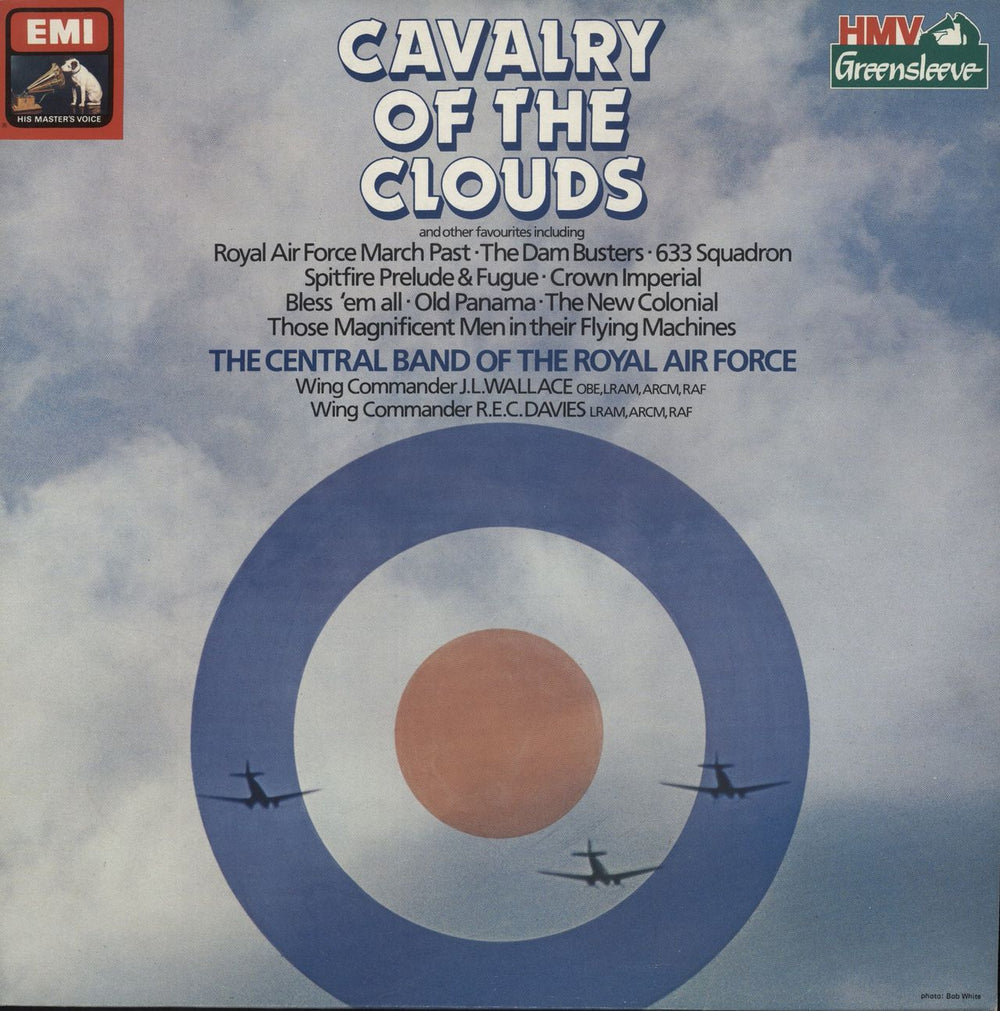 Band Of The Royal Air Force Cavalry Of The Clouds - Factory Sample UK vinyl LP album (LP record) ESD1078001