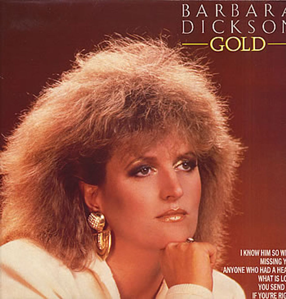 Barbara Dickson Gold UK vinyl LP album (LP record) ONE1312