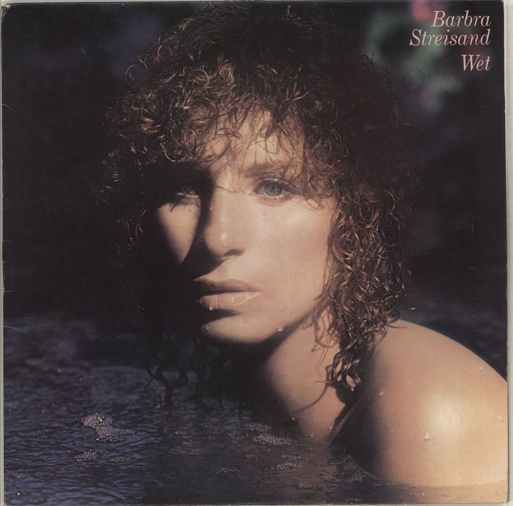 Barbra Streisand Wet Canadian vinyl LP album (LP record) FC36258