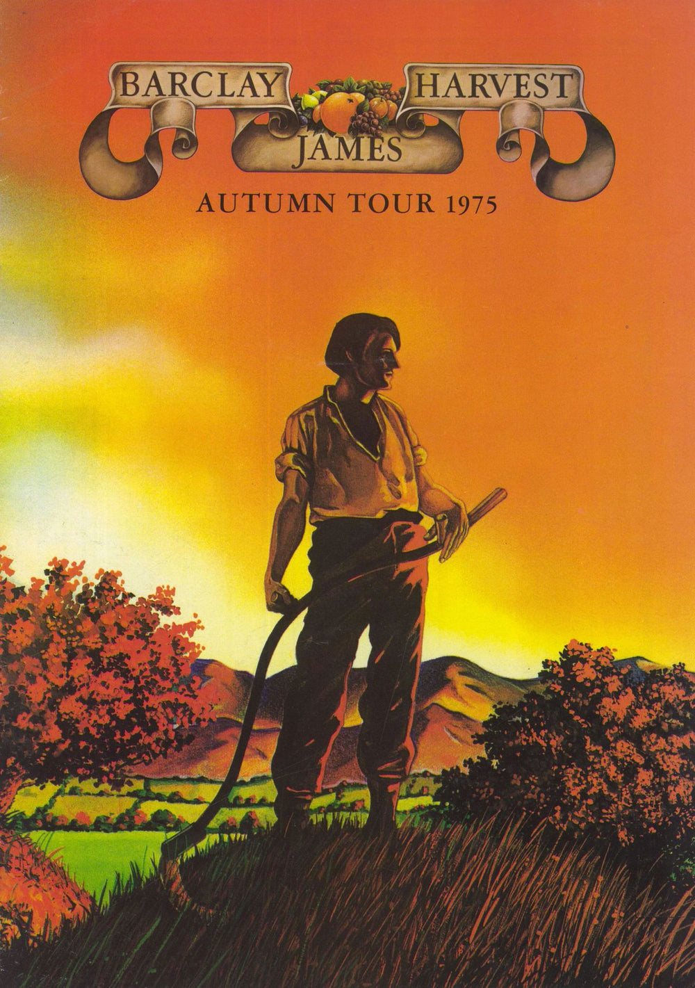 Barclay James Harvest Autumn Tour 1975 UK tour programme TOUR PROGRAMME