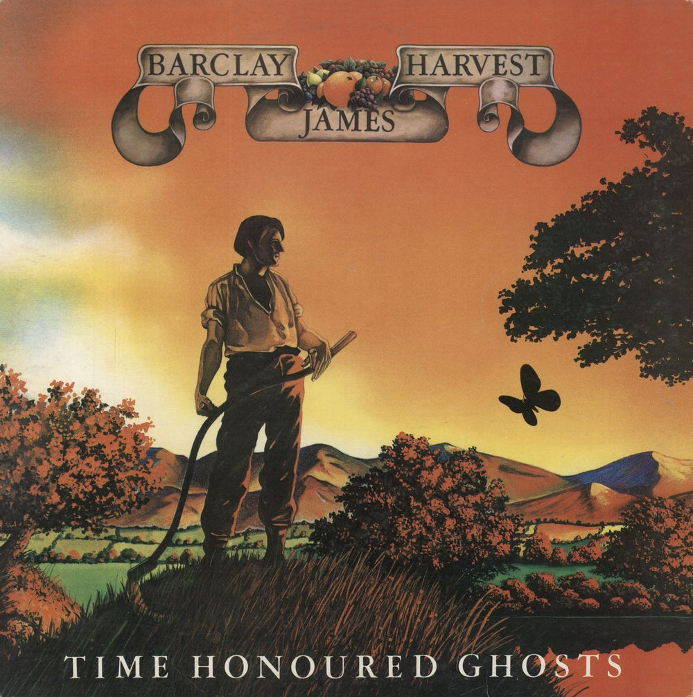 Barclay James Harvest Time Honoured Ghosts UK vinyl LP album (LP record) 2383361