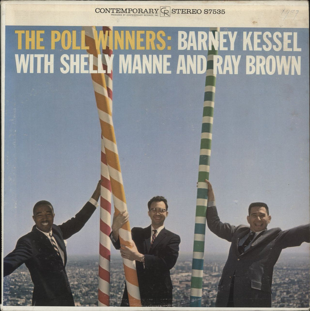 Barney Kessel The Poll Winners US vinyl LP album (LP record) LAC12122