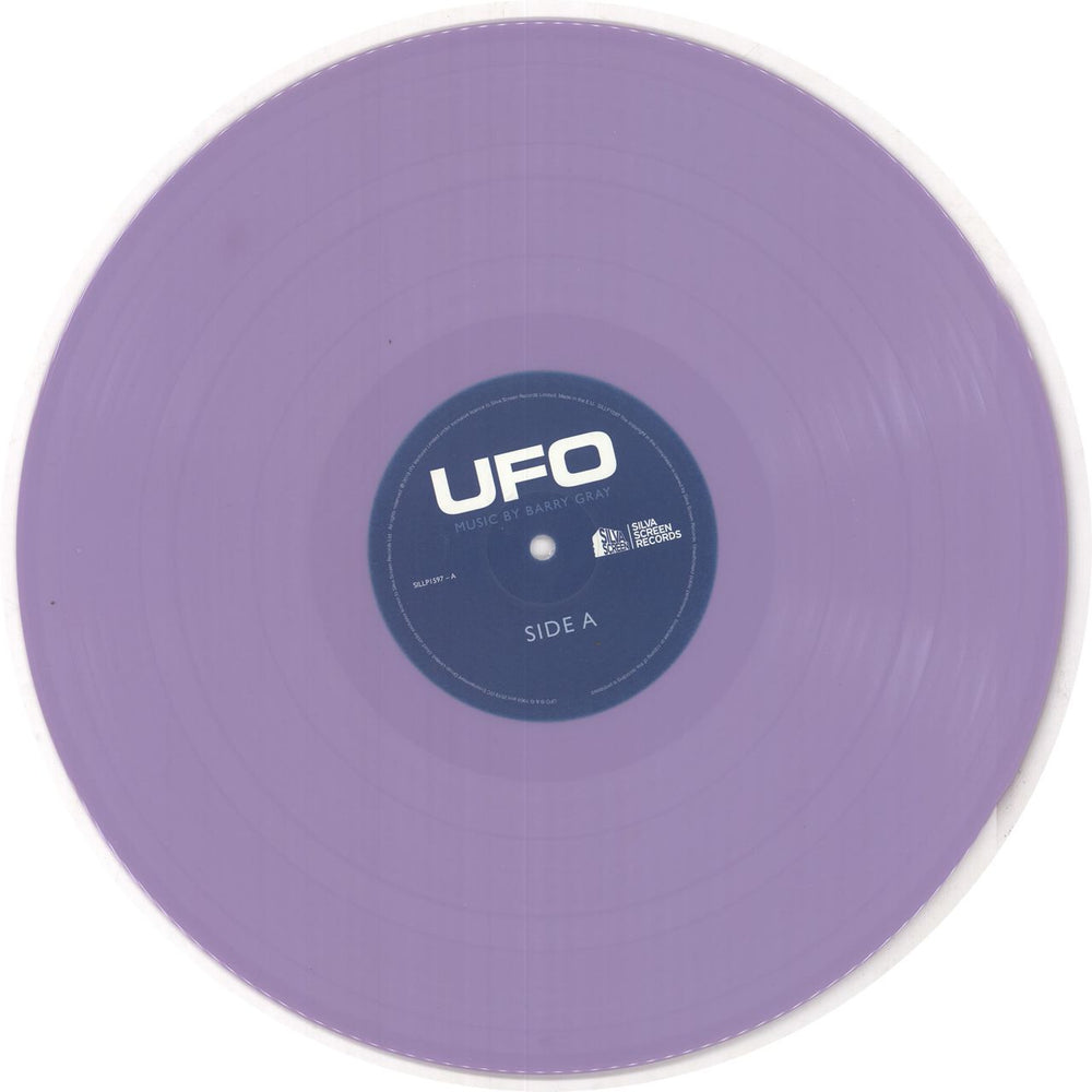 Barry Gray UFO - Original Television Soundtrack - Lilac Vinyl UK 2-LP vinyl record set (Double LP Album) 738572159771