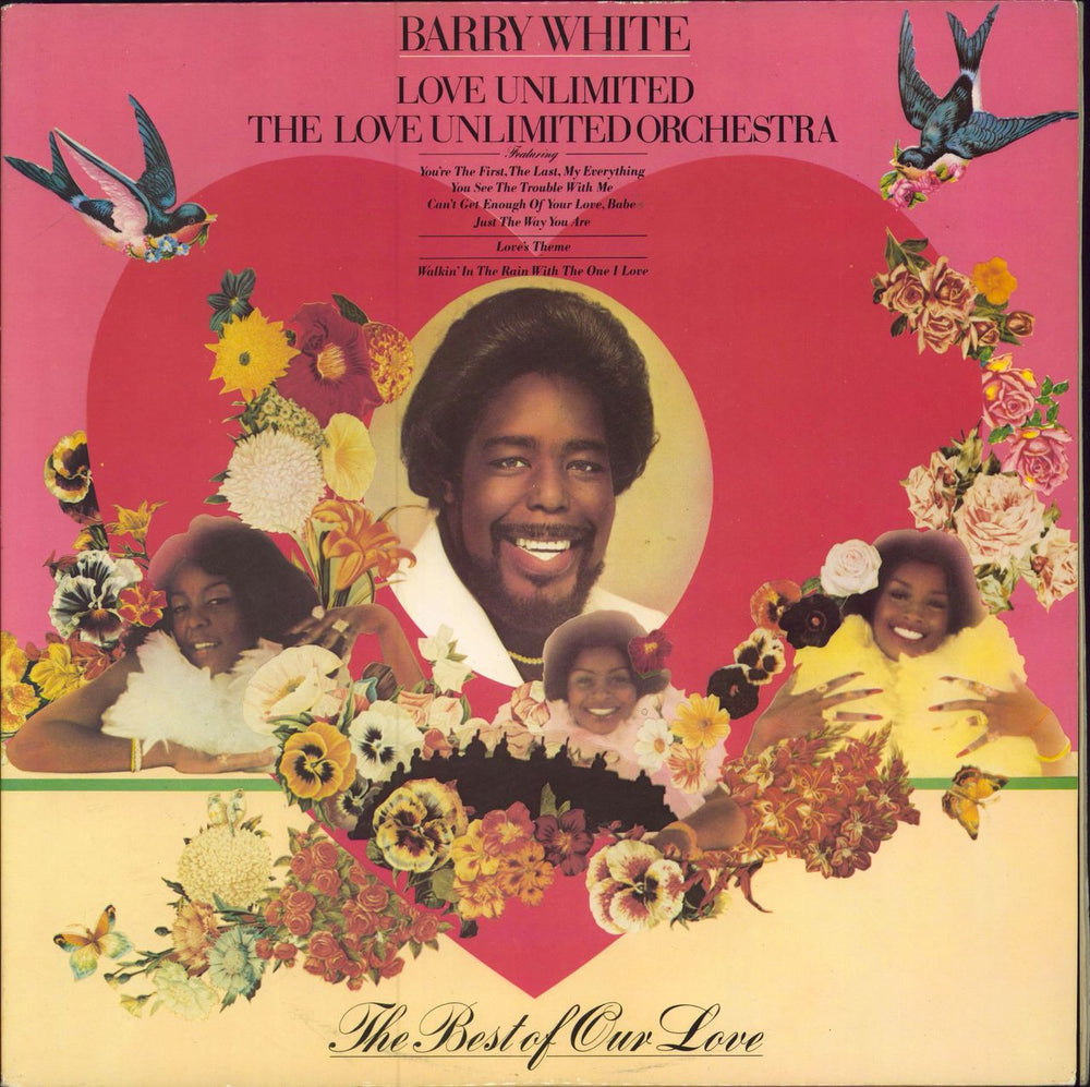 Barry White The Best Of Our Love - EX UK 2-LP vinyl record set (Double LP Album) ULG88520