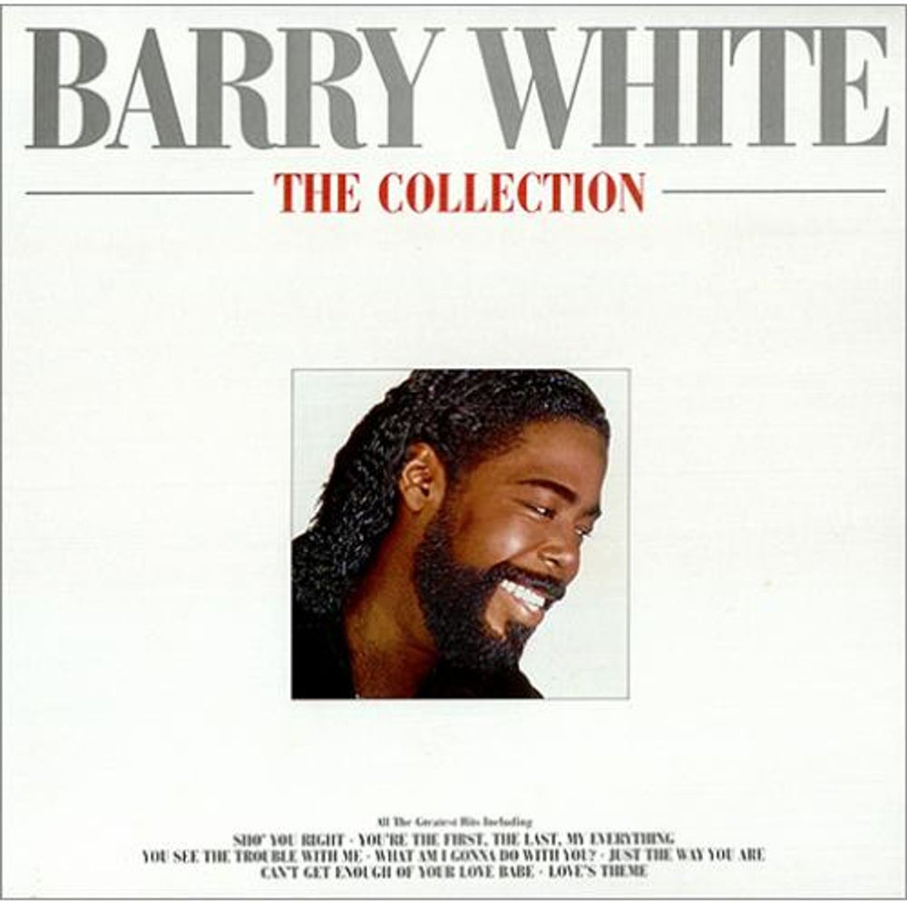 Barry White The Collection UK vinyl LP album (LP record) BWTV1