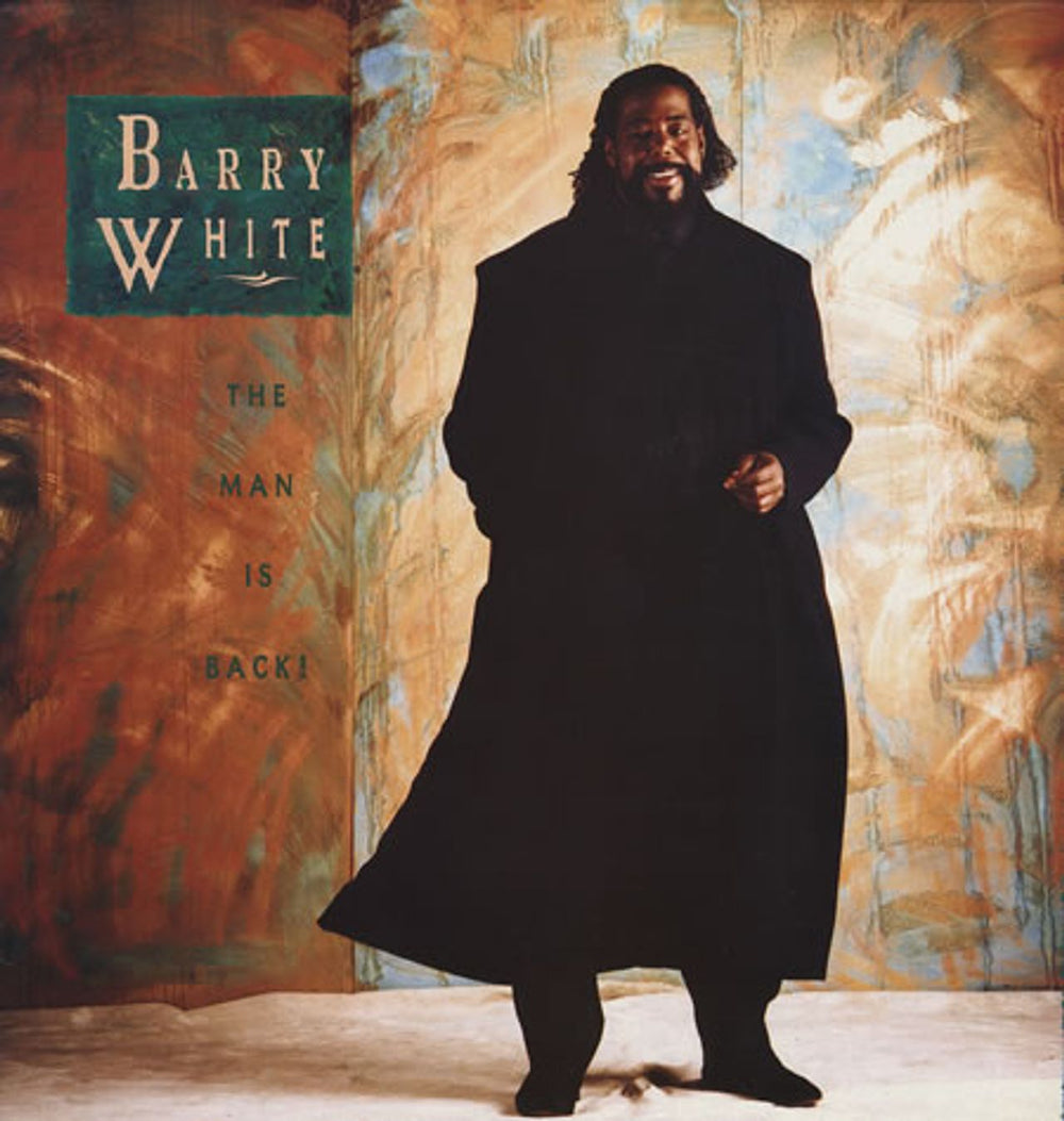 Barry White The Man Is Back UK vinyl LP album (LP record) AMA5256