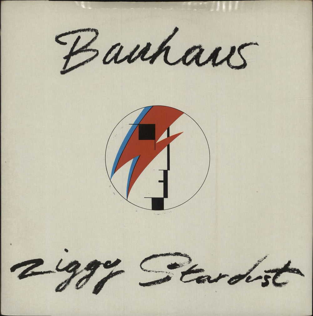 Bauhaus Ziggy Stardust UK 12" vinyl single (12 inch record / Maxi-single) BEG83T