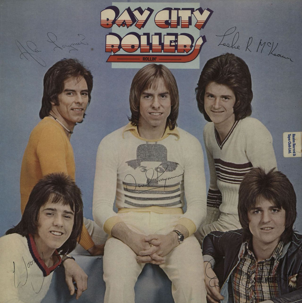 Bay City Rollers Rollin' UK vinyl LP album (LP record) BELLS244