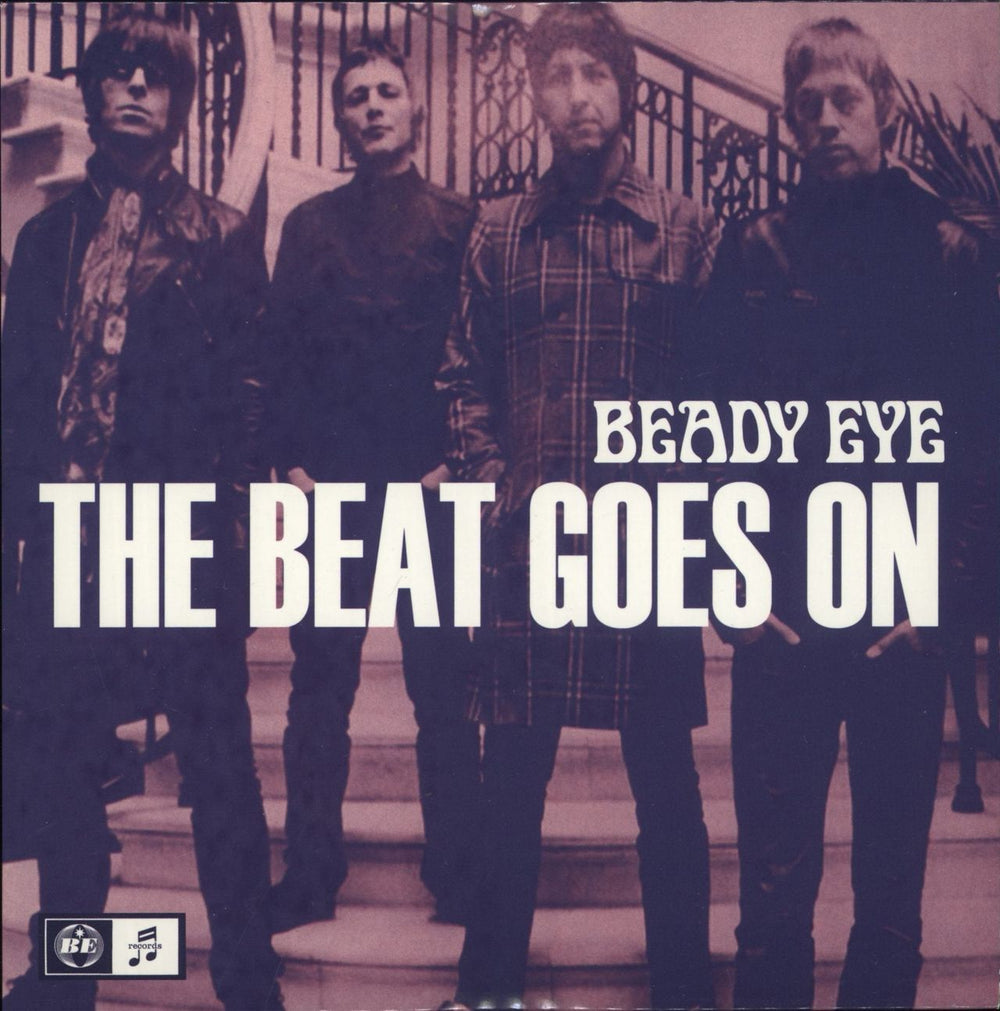 Beady Eye The Beat Goes On - Numbered UK 7" vinyl single (7 inch record / 45) BEADY6