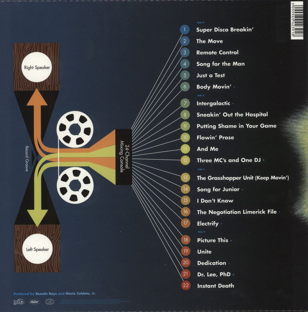 Beastie Boys Hello Nasty US 2-LP vinyl record set (Double LP Album) 5099969423918