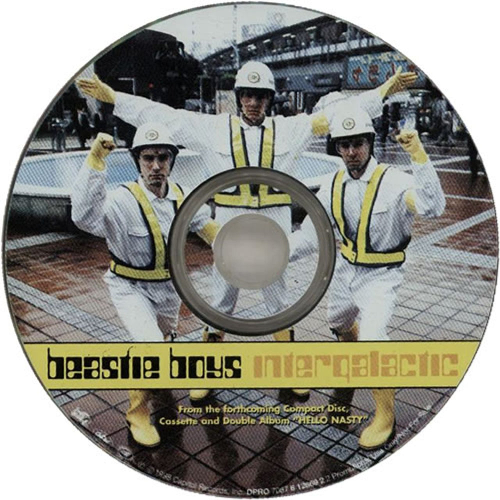 Beastie Boys Intergalactic US Promo CD single (CD5 / 5") DPRO-12869