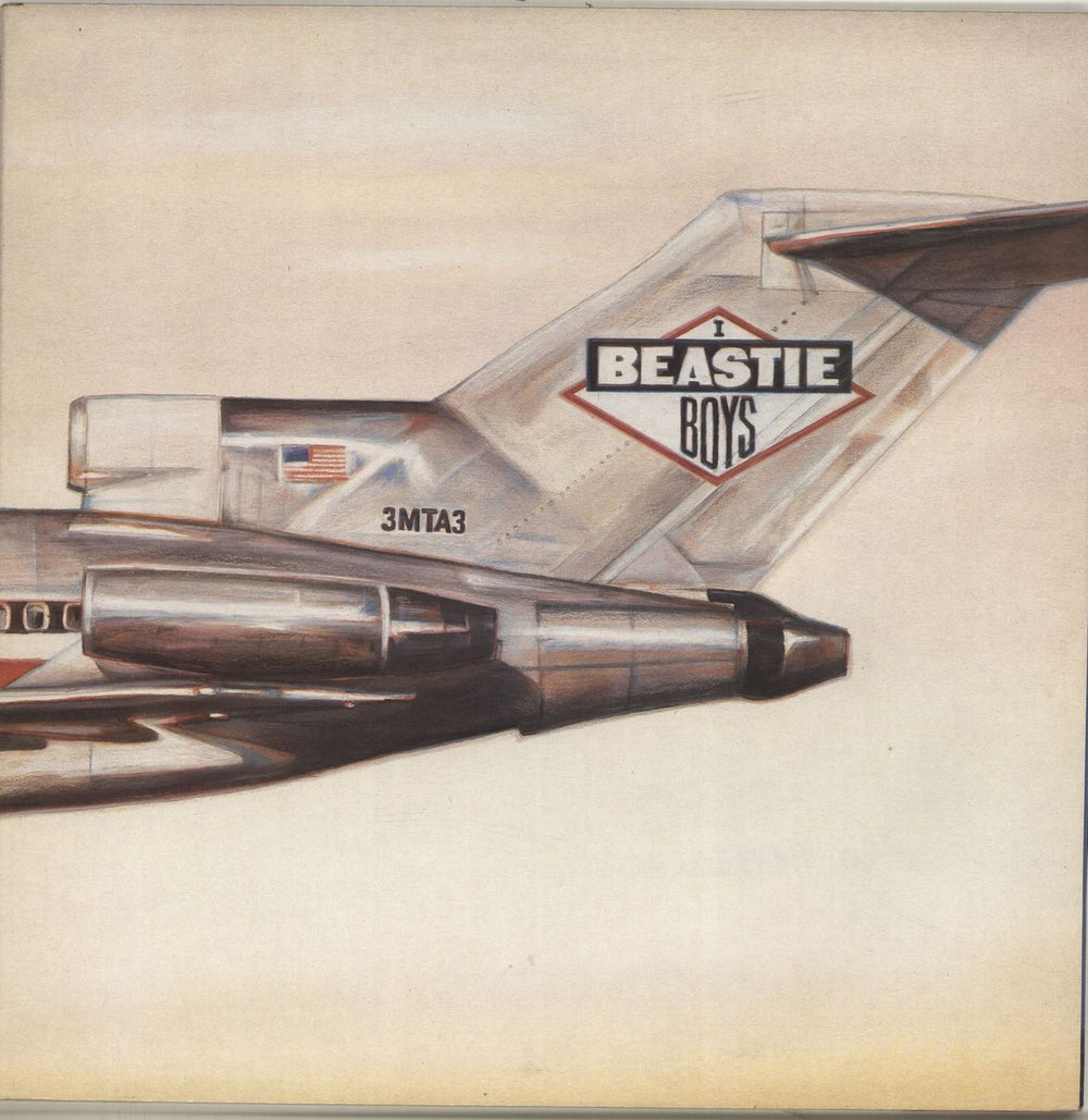 Beastie Boys Licensed To Ill - 1st - EX UK vinyl LP album (LP record) 4500621