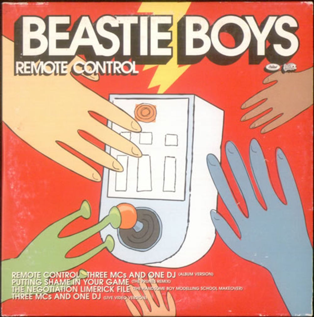 Beastie Boys Remote Control / 3 Mc's & 1 DJ Dutch CD single (CD5 / 5") 8869042