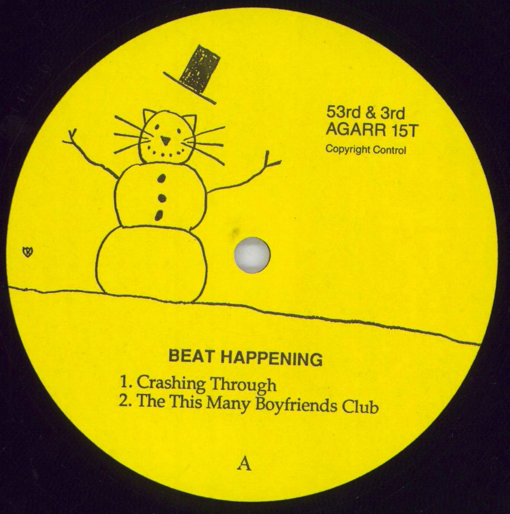 Beat Happening Jamboree + 12" UK vinyl LP album (LP record) BHALPJA832144