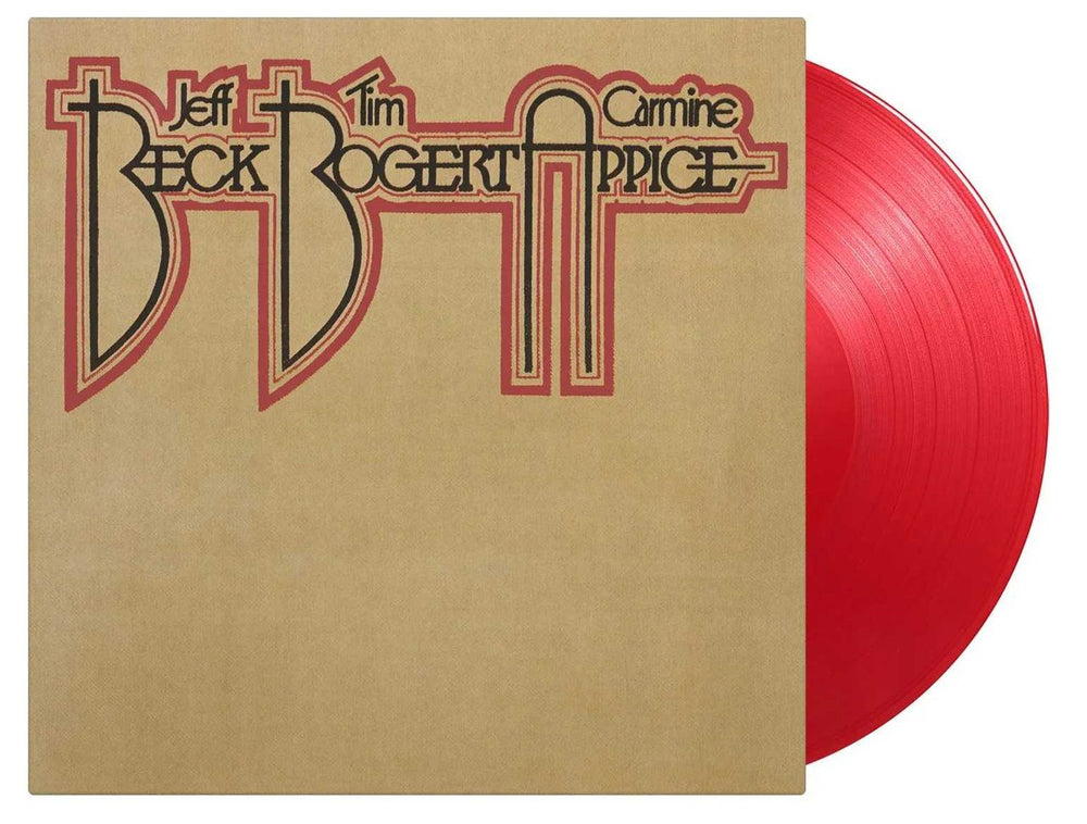 Beck, Bogert & Appice Beck, Bogert & Appice - Red Vinyl 180 Gram UK vinyl LP album (LP record) MOVLP3276