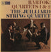 Béla Bartók Bartok: Quartets 1 & 2 UK vinyl LP album (LP record) 61118