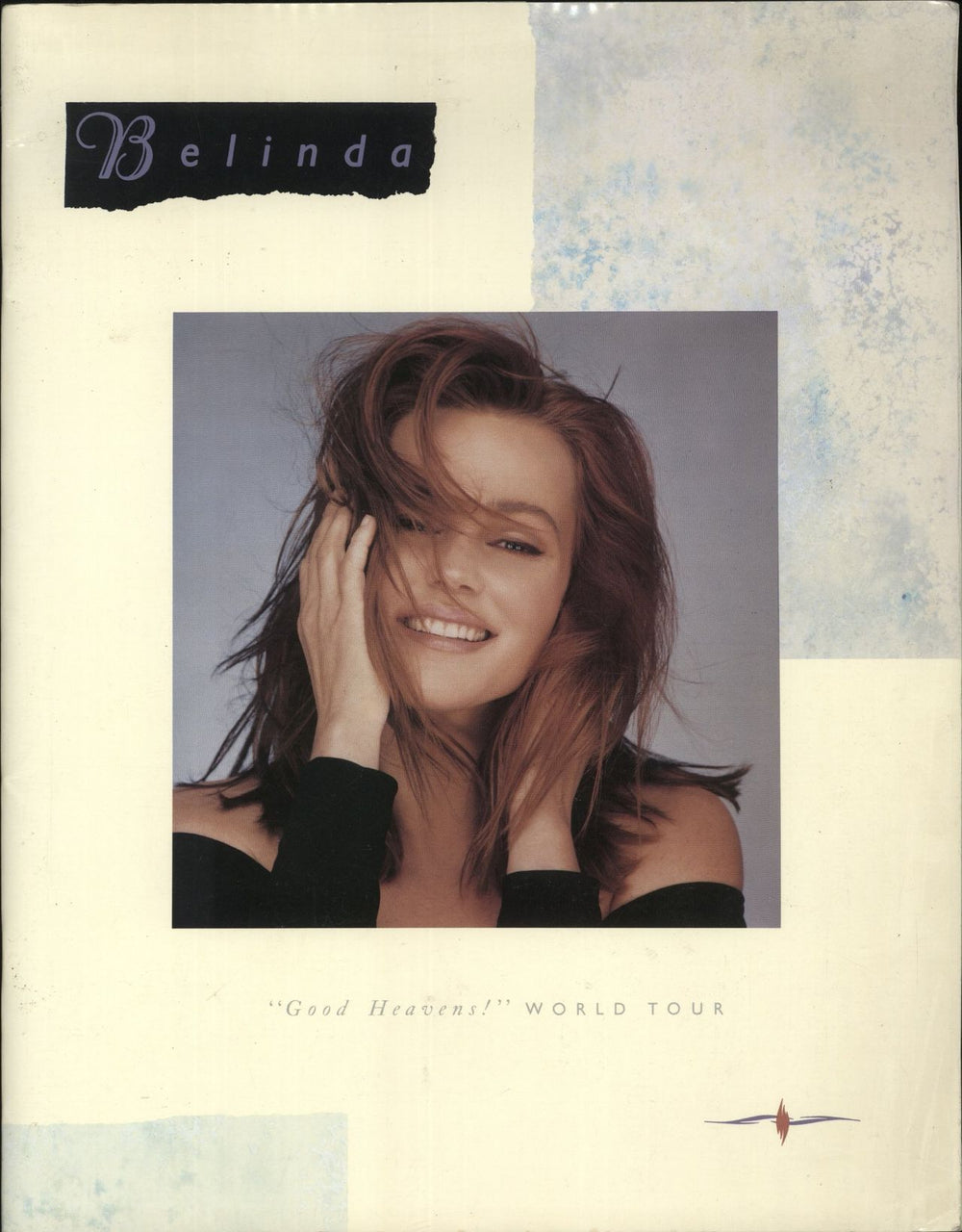 Belinda Carlisle Good Heavens World Tour + Tickets UK tour programme Tour Programme