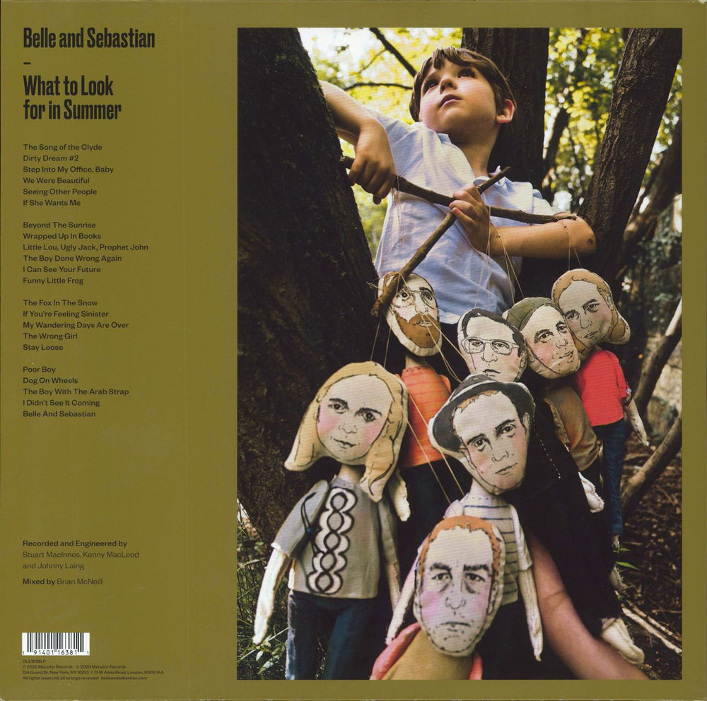 Belle & Sebastian What To Look For In Summer UK 2-LP vinyl record set (Double LP Album) 191401163811