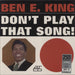 Ben E. King Don't Play That Song - Clear Vinyl - Sealed UK vinyl LP album (LP record) RCV1142