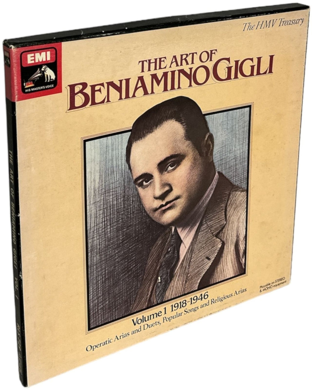 Beniamino Gigli The Art Of Beniamino Gigli, Volume 1, 1918-1946 UK Vinyl Box Set RLS729