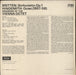 Benjamin Britten Sinfonietta, Op. 1 / Octet (1957–8) UK vinyl LP album (LP record)