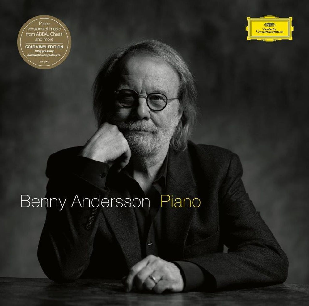 Benny Andersson Piano - Gold Vinyl - Sealed UK 2-LP vinyl record set (Double LP Album) BNA2LPI780367