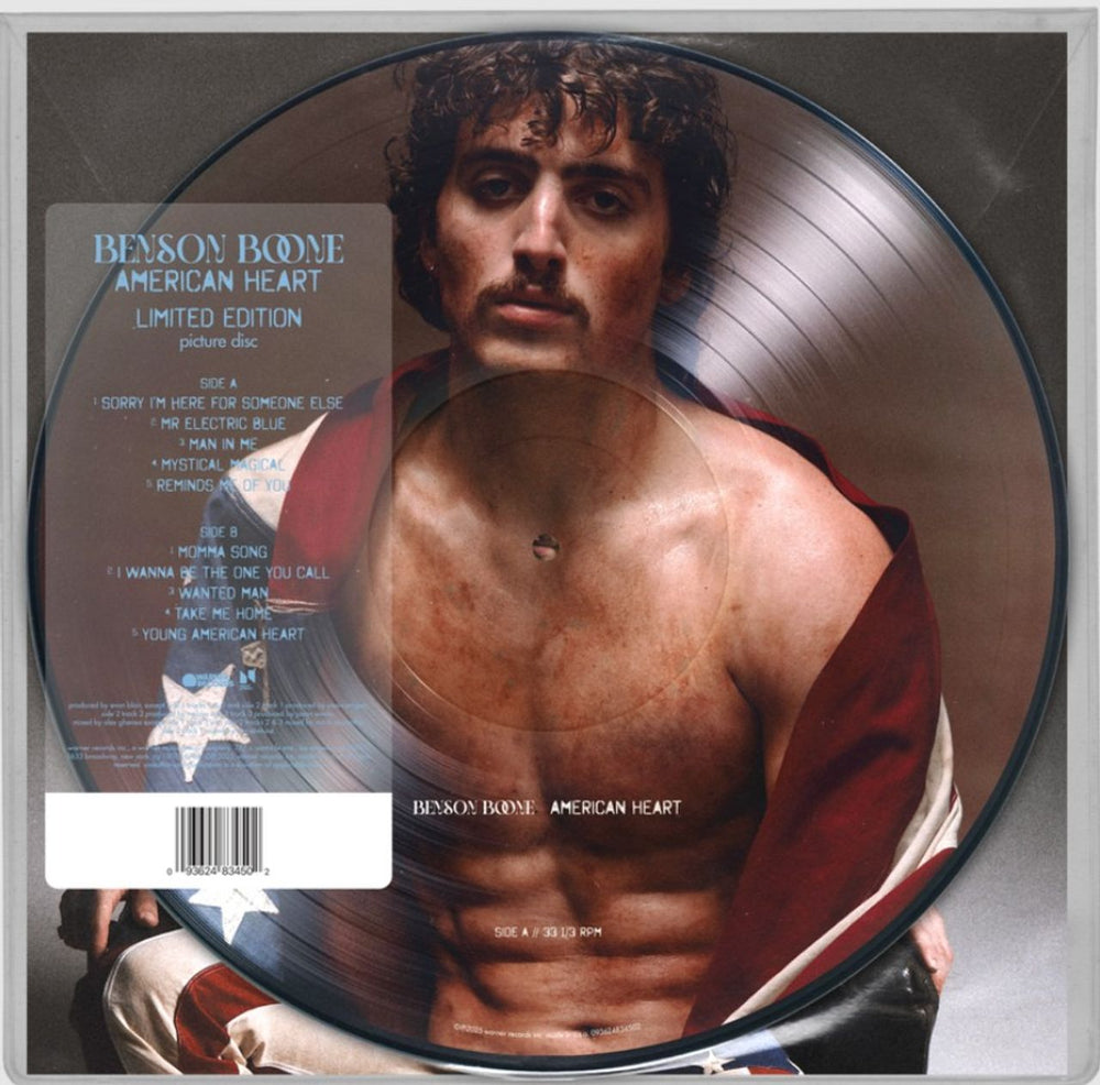 Benson Boone American Heart - Picture Disc US picture disc LP (vinyl picture disc album) 093624834502