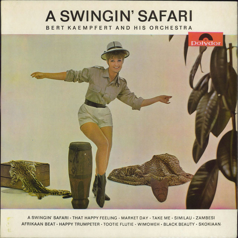 Bert Kaempfert A Swingin' Safari - 2nd UK vinyl LP album (LP record) 237584