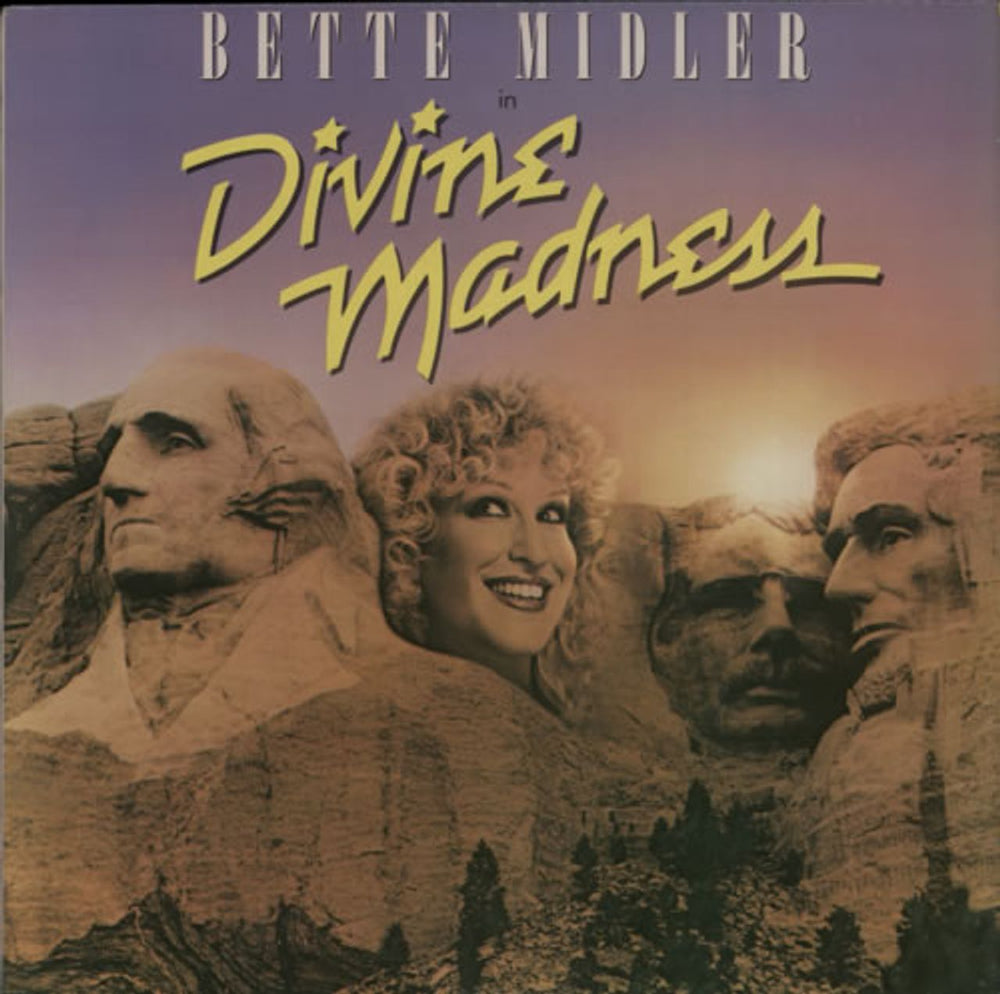 Bette Midler Divine Madness UK vinyl LP album (LP record) K50760