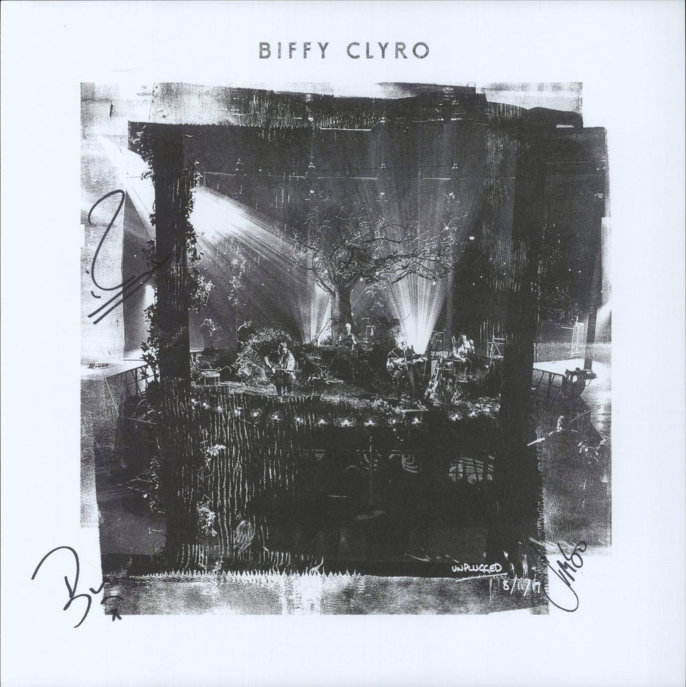 Biffy Clyro MTV Unplugged: Live At Roundhouse London + Signed Insert UK 2-LP vinyl record set (Double LP Album)