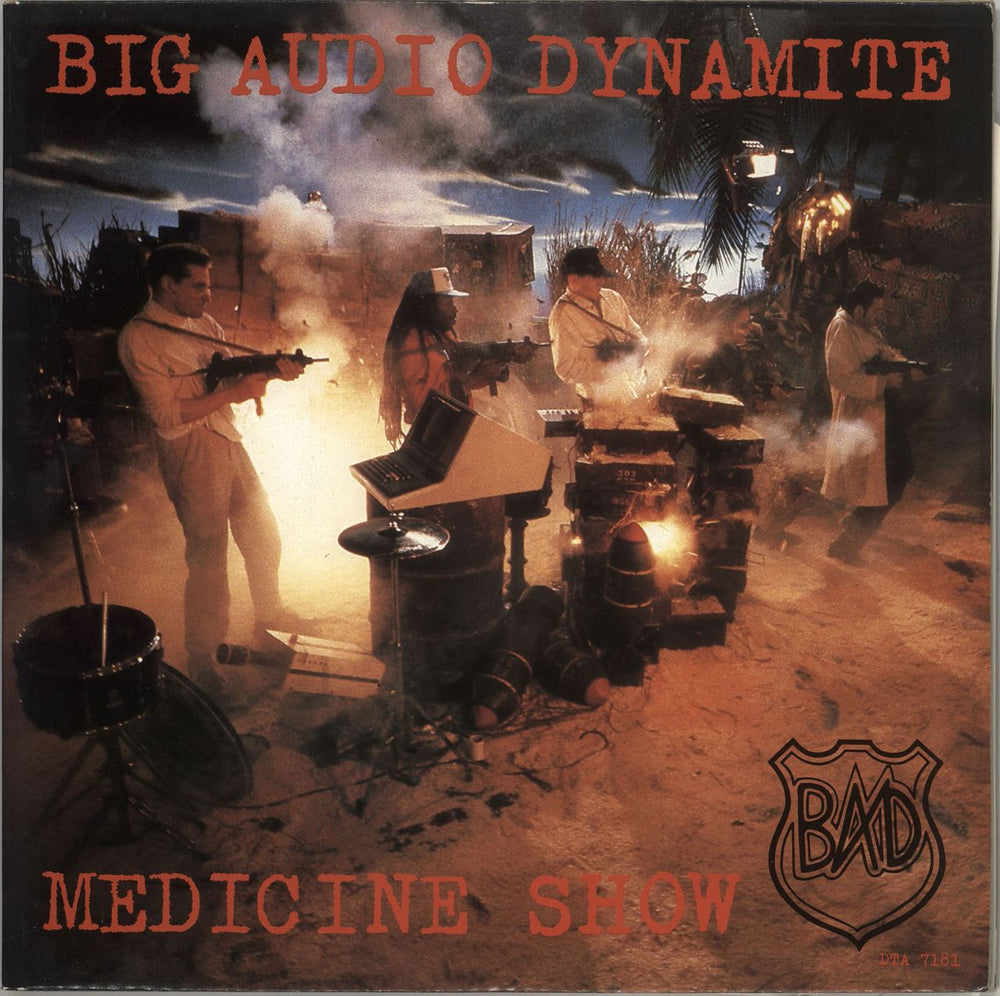 Big Audio Dynamite Medicine Show - Double Pack UK 12" vinyl single (12 inch record / Maxi-single) DTA7181