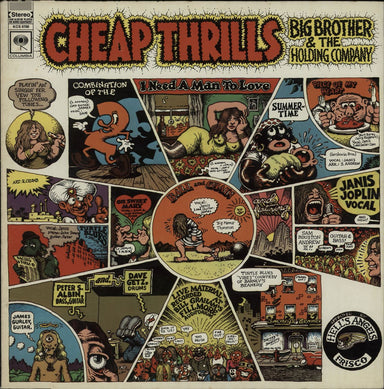Big Brother & The Holding Company Cheap Thrills US vinyl LP album (LP record) KCS9700